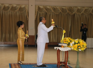 ศูนย์ฯร่วมพิธีถวายพระพร 3 ศาสนามหามงคล พิธีทำบุญตักบาตร ... พารามิเตอร์รูปภาพ 26